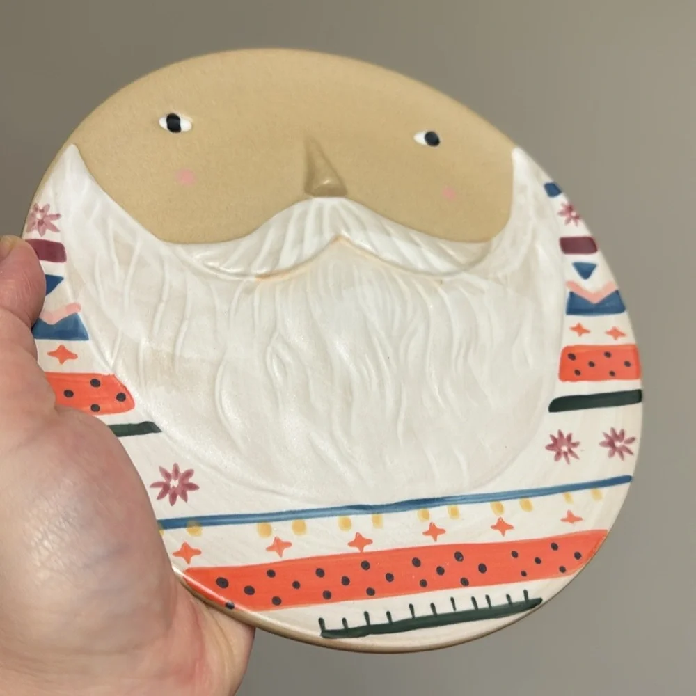 Fotini Tikkou Santa Claus plate